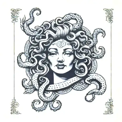 Medusa Tarot Card