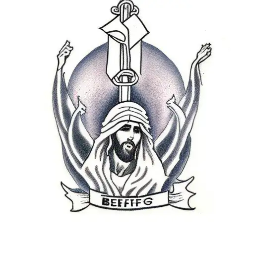 Jesus Holding The Word Believe