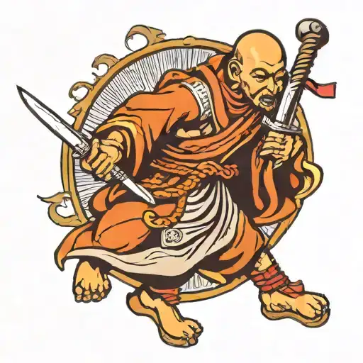 A Monk Warrior
