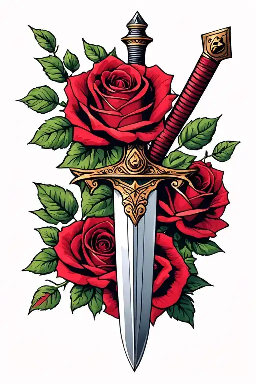 Sword And Roses