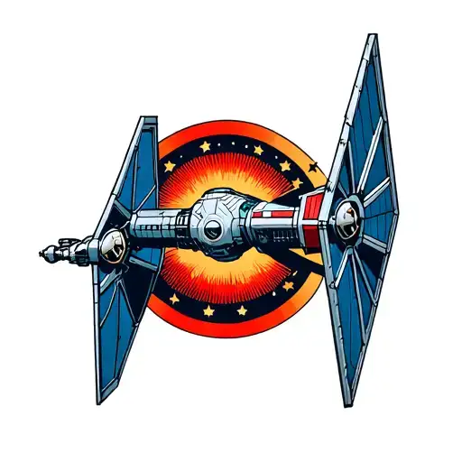 Star Wars Tie Fighter And X Wing