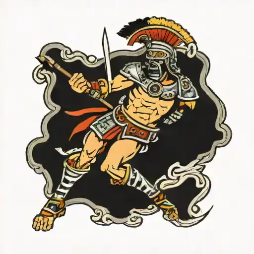 Caeneus Lapith Warrior