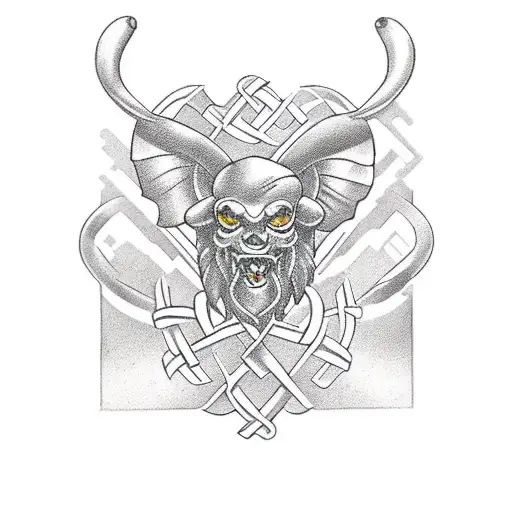 Shamrock Made Of Celtic Knots