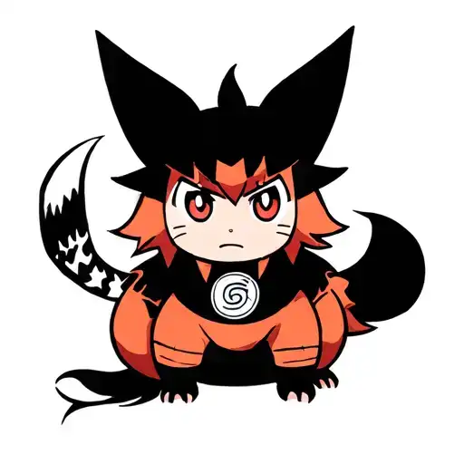 Baby Kurama From Naruto