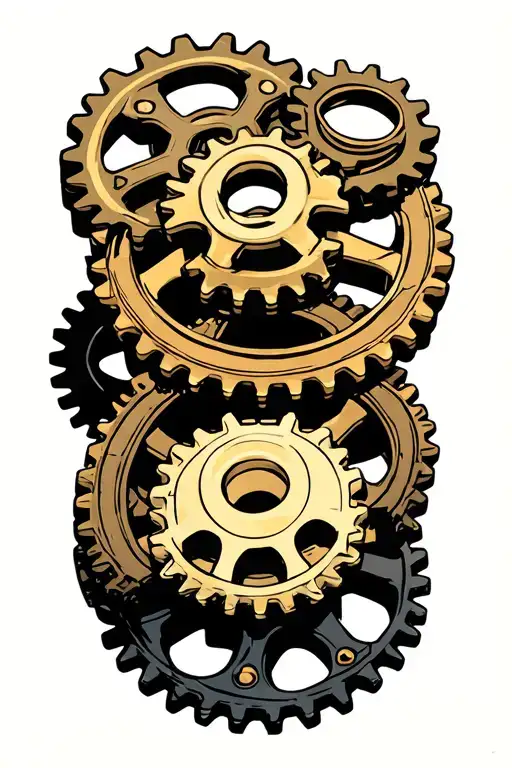 Three Cogs In Sequence