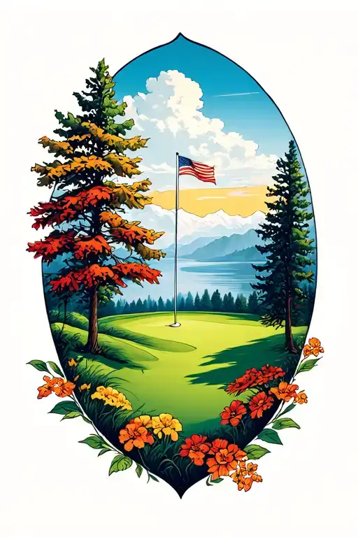 Golf Course Landscape