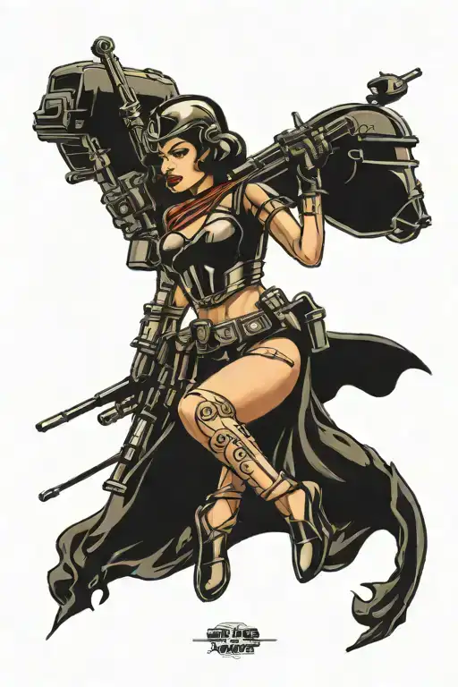Star Wars Death Trooper Pinup Girl