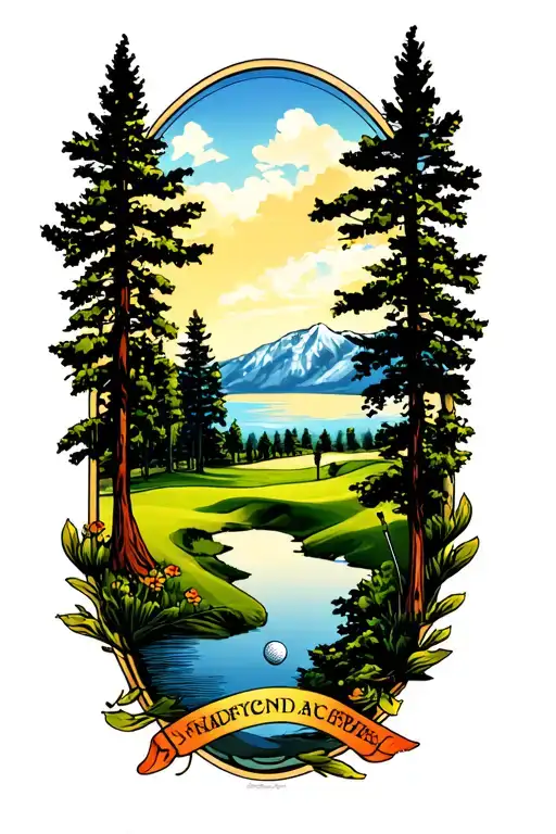 Golf Course Landscape