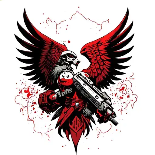 Warhammer 40K Blood Angels Space Marine