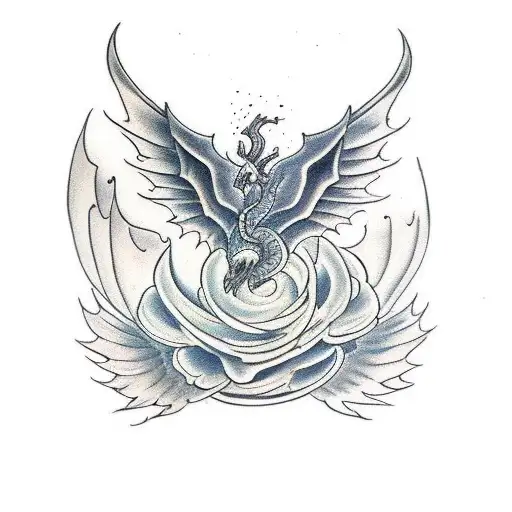 Book Turns Into Dragon Wings