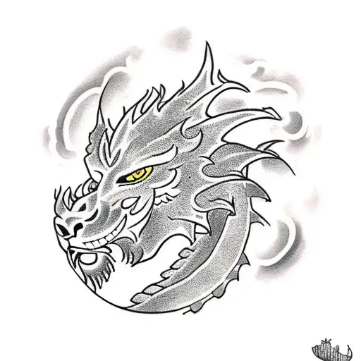 Dragon Body With Lion Head