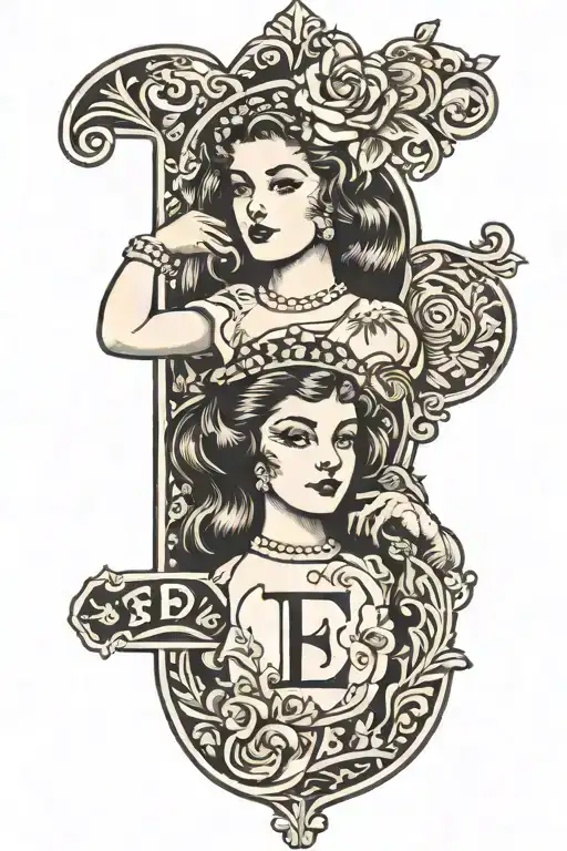 Sisters With That Initial E And J