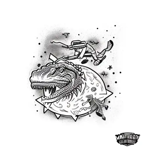 Florida Man Riding Alligator With Chicken Head