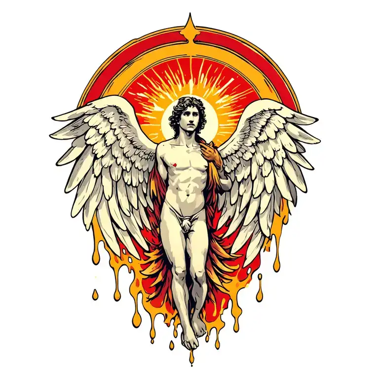 Icarus's Wings Melting Away