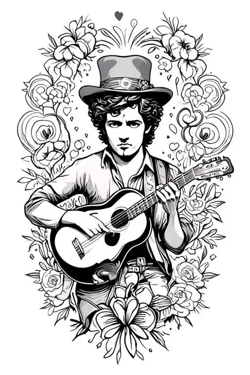 Musician Hearts Surrounded