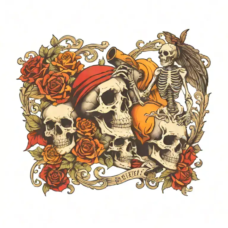 Danse Macabre Renaissance Inspired