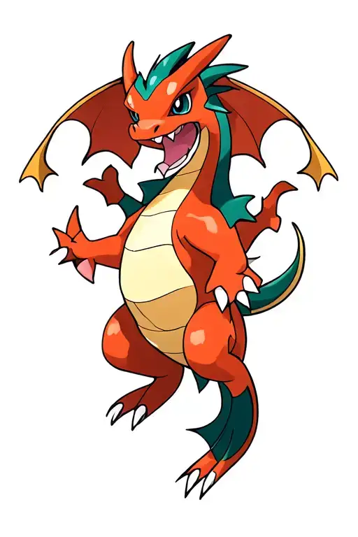 Charizard Japanese Style