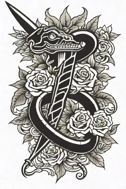 Dagger And Snake