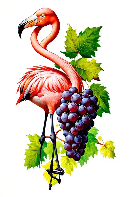 Flamingo Louvre Grapes