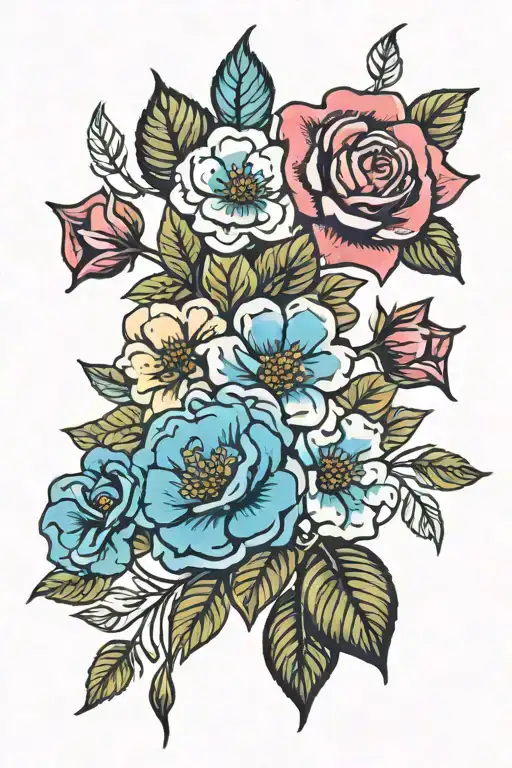 Flowers Dedicated To My Grandma Donna