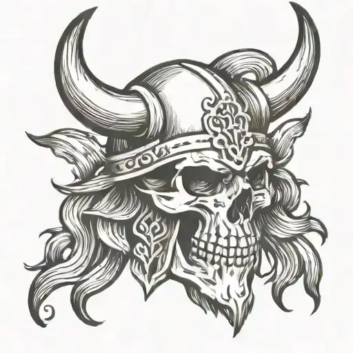 Viking Skull