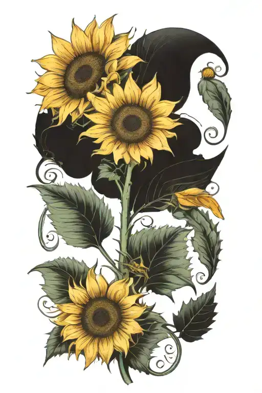 Sunflower Family Creste With Name Porter And Date 1998