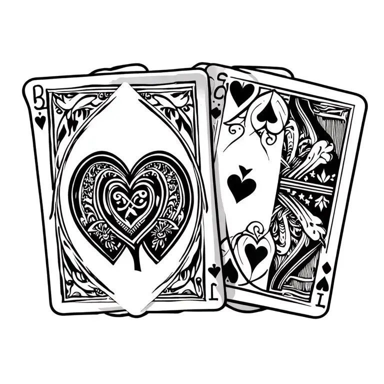 Hearts Playing Card