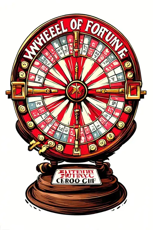 Wheel Of Fortune Game Show Logo