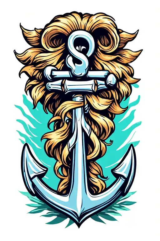 Anchor Leo Sign