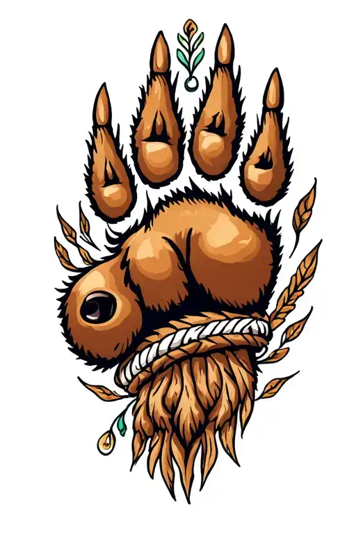 Five Digit Bear Paw