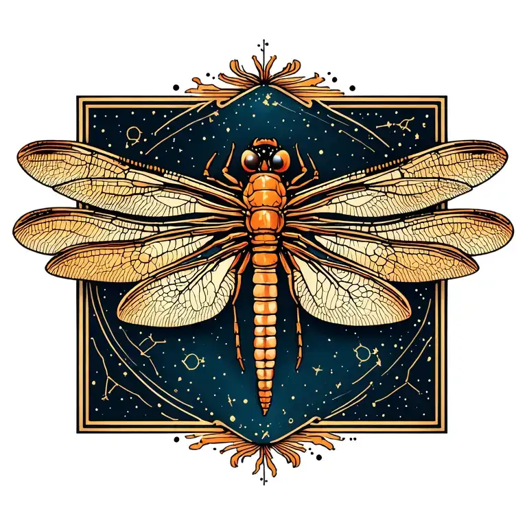 Dragonfly Scorpio Constellation