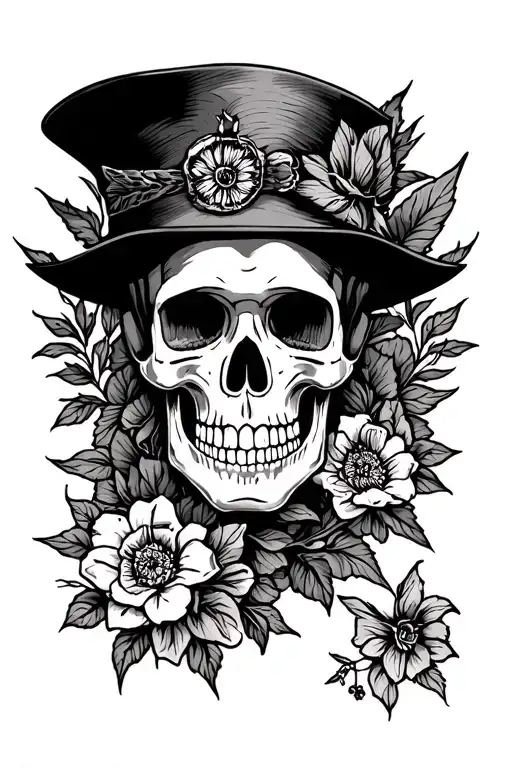 Blackout Tattoo Depicting