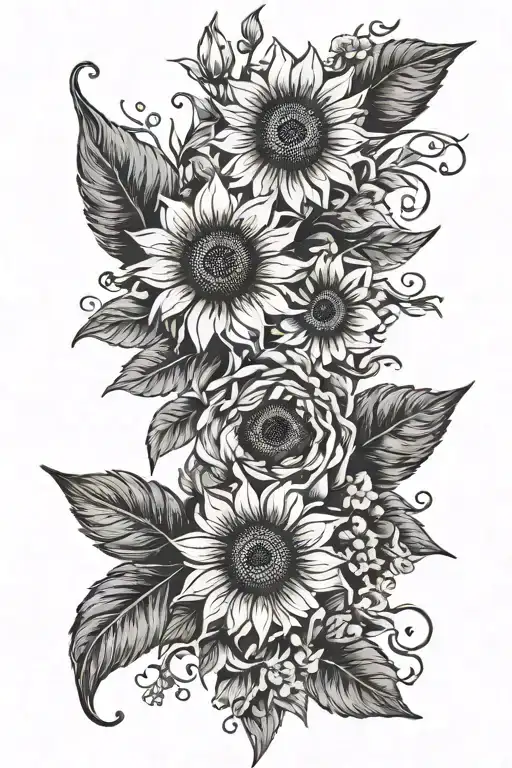 Cause She's Still My Little Girl Lyrics Written With Sunflowers And Flowers