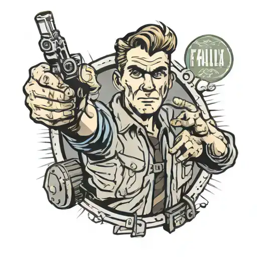 Fallout 4 Man With Finger