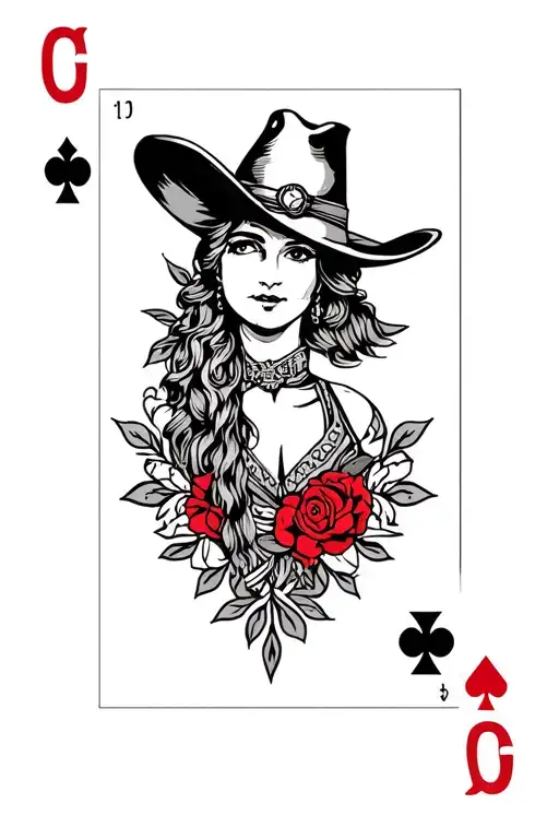 Card Western Style