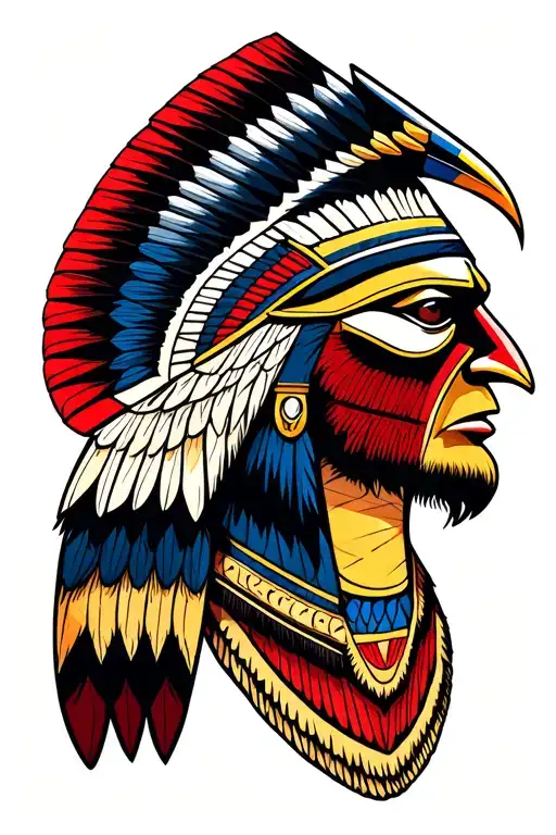 Horus Portrait Looking