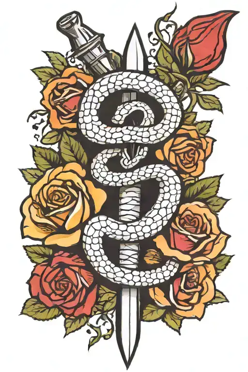 Dagger Snake Rose