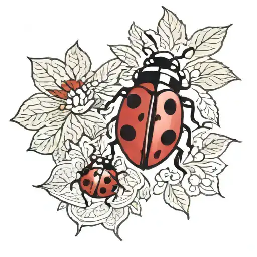 Asian Ladybugs All