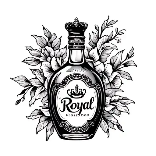 Crown Royal Bottle
