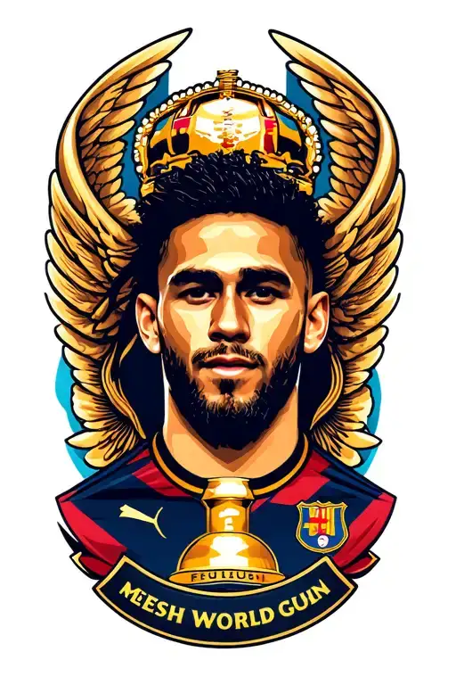 Messi World Cup Along With Lewis Hamilton Wings