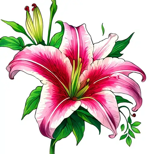 Stargazer Lily Flower