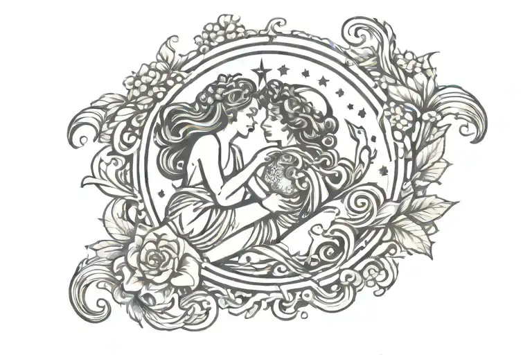 Virgo And Aquarius Astrology Sign Entangled