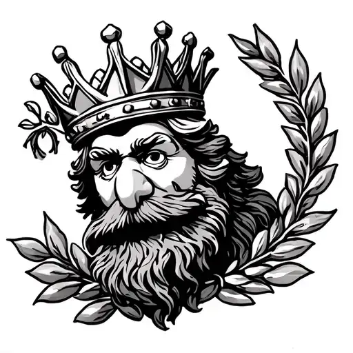 Colosseum Roman Elmo With Laurel Crown