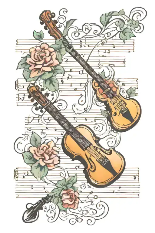 Guitar Violin Keyboard Sheet Music