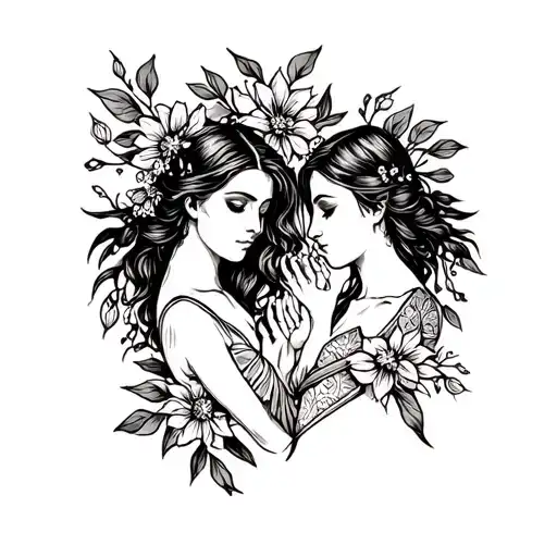 Mother Daughter Care Support For Strength Of Spirit Slavs Love