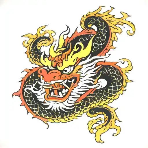 Chinese Dragon Wrapped