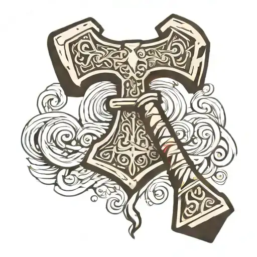 Mjolnir Hammer Norse Mythology