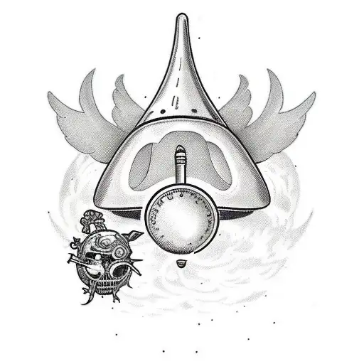 Angel Battle Mushroom