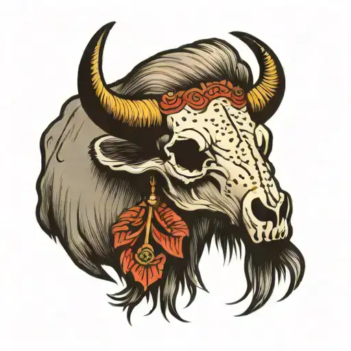 Buffalo Skull