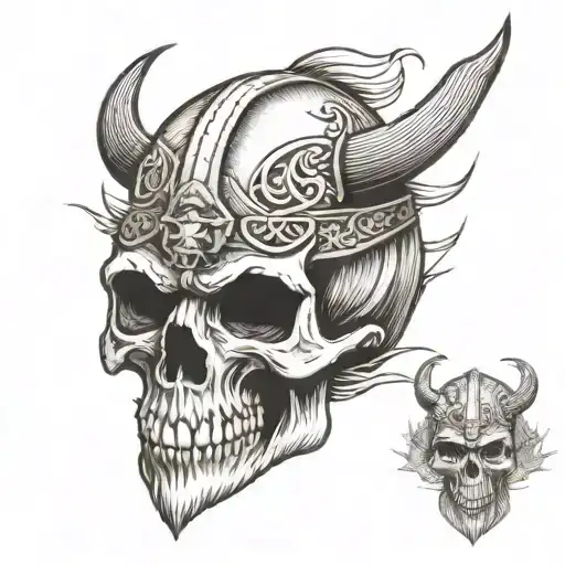 Viking Skull